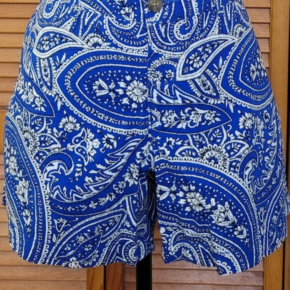 NWT Old Navy Floral Paisley Shorts Size 12 - Picture 3 of 14